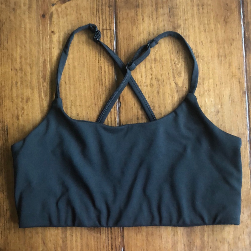 EUC girlfriend collective Float Black Juliet Bra